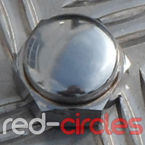 5mm chrome top headstock - top, /