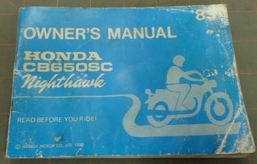 Honda 1983 cb650sc - honda,