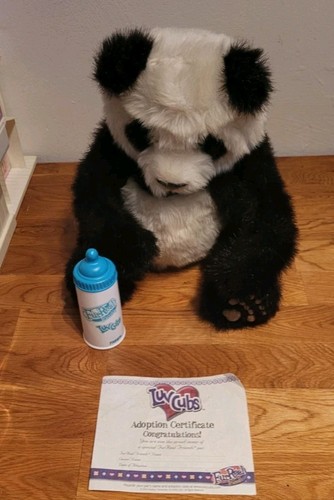 Fur real friends luv cup - luv, panda