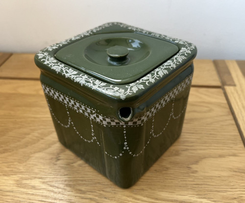 Antique rare the cube teapot - rare,