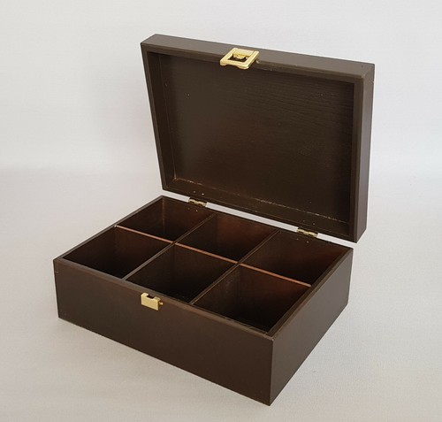 Wooden tea box - wooden, storage