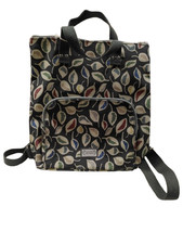 Oilcloth Rucksack Bag 35cm Earth Squared Fair Trade Hand Made Ethical Waterproof