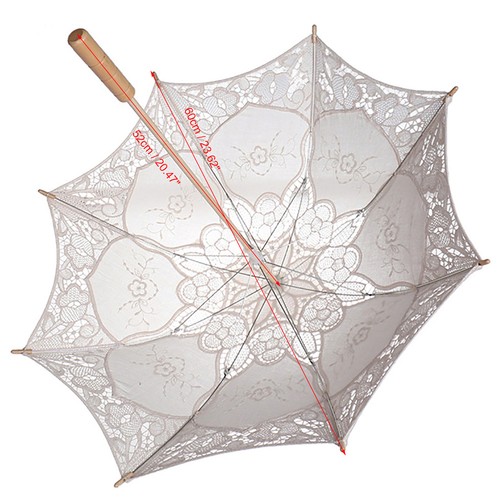 Lace parasol - large),