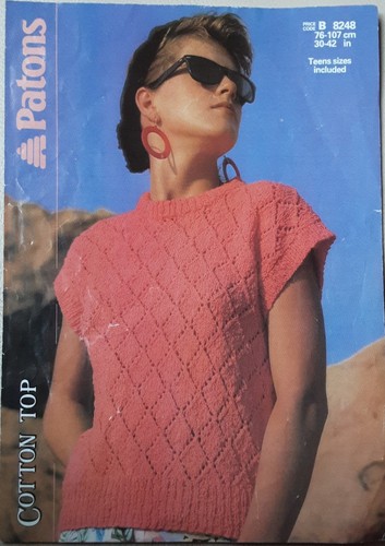 Orig patons cotton top ladies - patons,