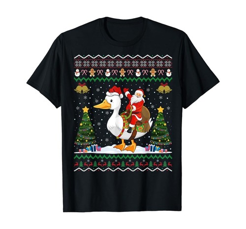 Duck ugly xmas gift - duck, santa