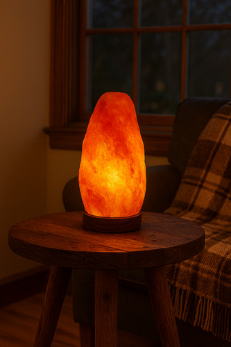 Himalayan salt lamp 100 - himalayan,
