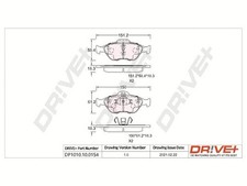 FRONT BRAKE PAD SET DISC BRAKE