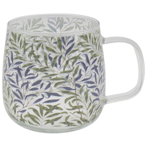 Glass mug morris willowbough - mug, w.morris