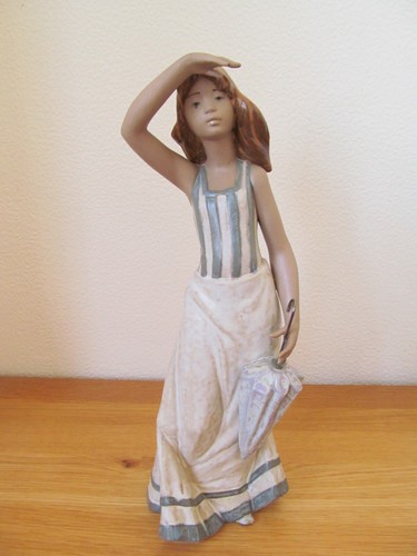 Lladro nao summer girl with - nao,