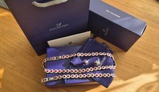 Swarovski Una Angelic Set Red Crystal Necklace Bracelet Earrings Boxed Gift