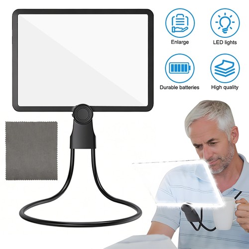 Hands free magnifying glass - hands,