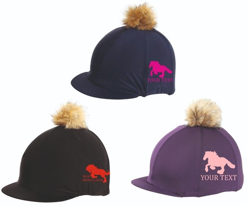 Personalised jockey skull hat - personalised,