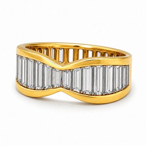 Natural baguette diamond art - baguette,