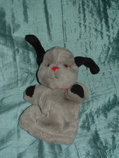 SOOTY & SWEEP SWEEP HAND PUPPET WITH COLLAR PLUSH SOFT TOY BY PATSY B MARKETING