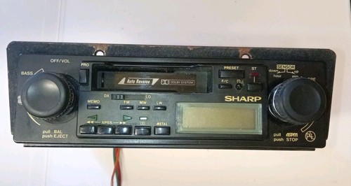 Sharp rg9500 vintage retro car - sharp,