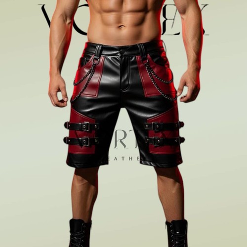 Men black red real - men's,
