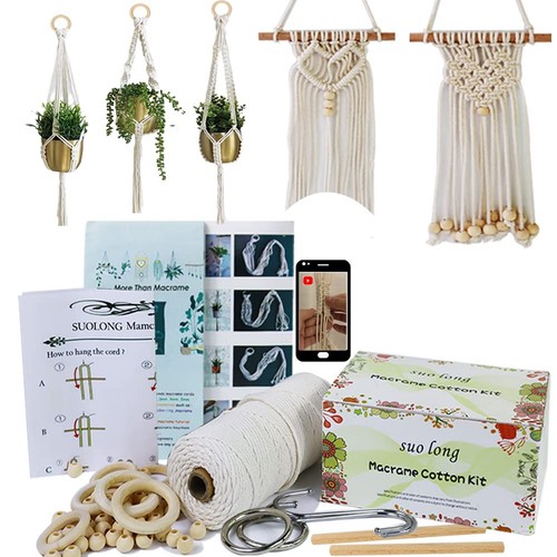 Beginners macrame kit for - kit,