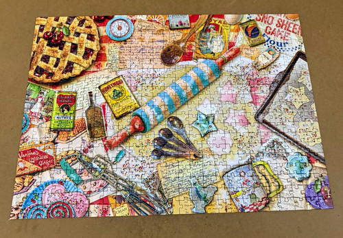Corner piece puzzles - piece,
