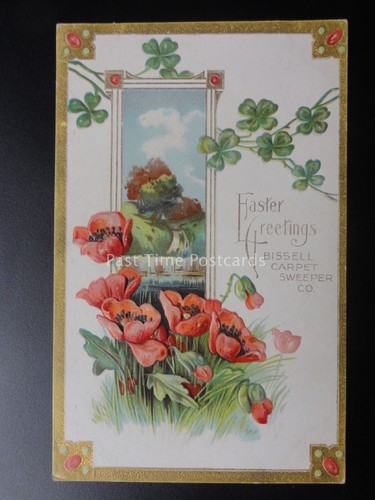 Poppy postcard advert bissell - poppy,