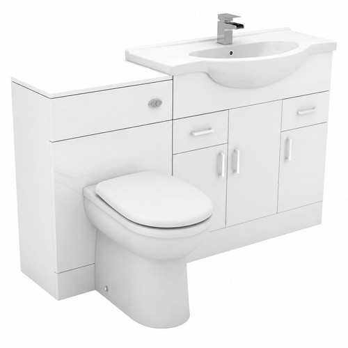1250mm bathroom basin - basin, vanity