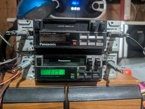 Lot vtg 80s - panasonic, old