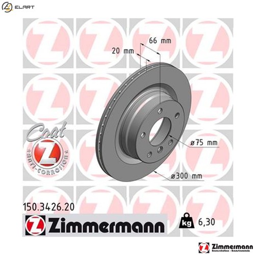 Brake disc 150 - 2x, for
