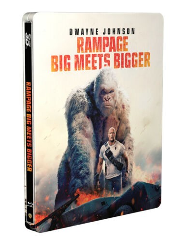 Rampage steelbook blu - [blu-ray, 3d