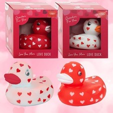 2 x Rubber Duck's Pair Red &