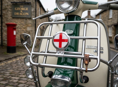 Scooter bar badge st - scooter, george