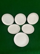 RARE RETRO MARIGOLD TABLEWARE [ MELAMINE ] 6 x YELLOW PLATES ~CAMPING CAMPER VAN