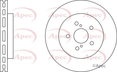 Apec brake disc - apec, single