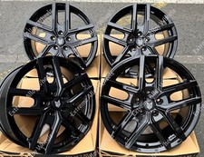 16" Black WX5 Alloy Wheels Fits Ford Transit Connect Wheels Only