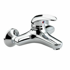 Chrome Wall Mounted Bath