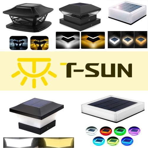Solar powered led deck - powered,