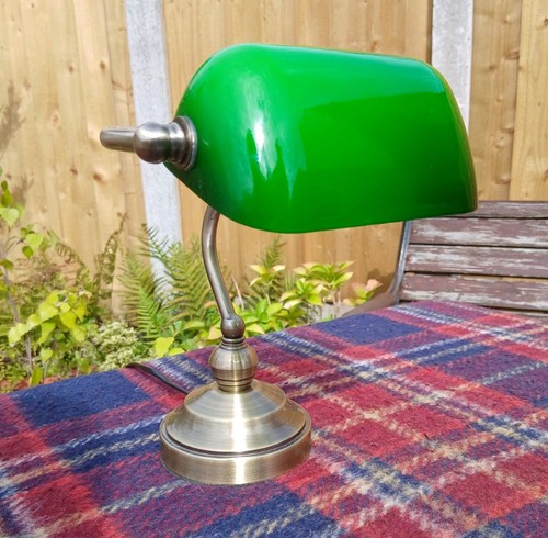 Bankers lamp with - bankers,