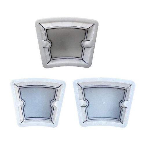 Concrete brick mould garden - concrete,