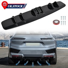 Glossy Black Rear Bumper Lip