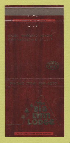 Matchbook cover big - matchbook,