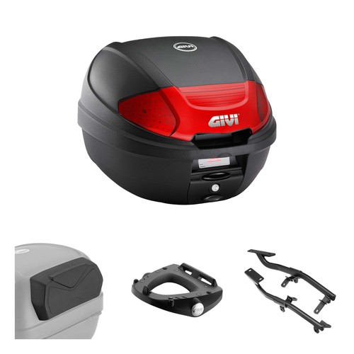 Givi e300n2b black red cargo - givi,