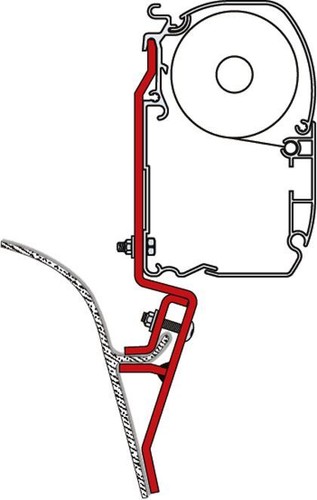 Fiamma f45s awning adapter - fiamma,