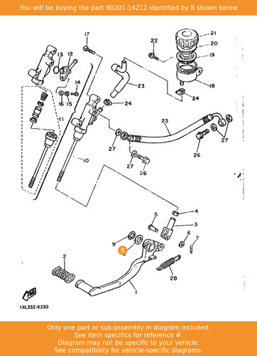 Yamaha washer plate - yamaha,