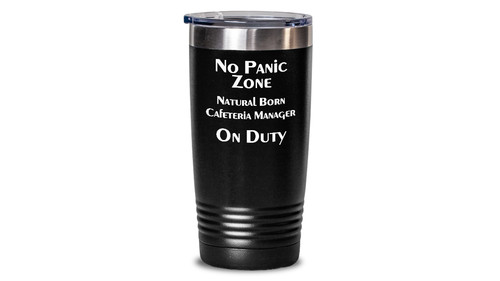 Cafeteria manager tumbler - manager, for