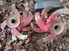 Troy Bilt Horse Tiller Tines In Great Condition 1990 Vintage With Original Paint