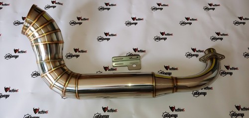 Short exhaust muffler for - ,