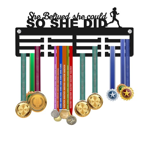 Medal hanger for runners - hanger,