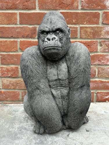 Silver back gorilla garden - back,