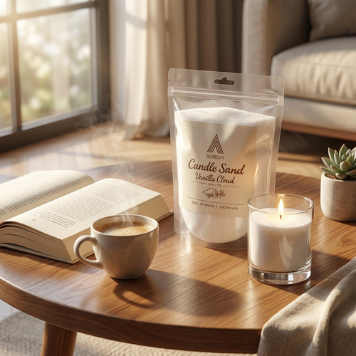 500g scented candle - 500g, wax