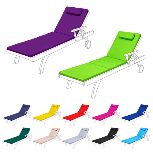 Outdoor sun lounger cushions - outdoor,