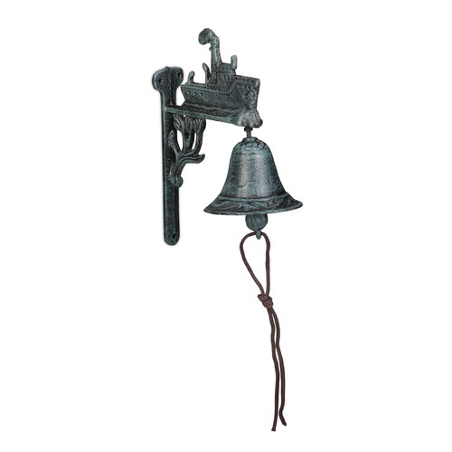 Hanging door bell green - bell, 1