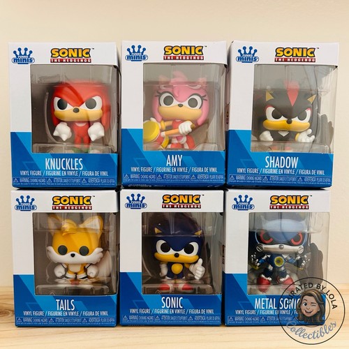 Funko minis sonic - set, 6